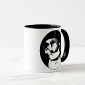 Amerikanische Bulldoggen-Tasse Tasse (VorderseiteRechts)