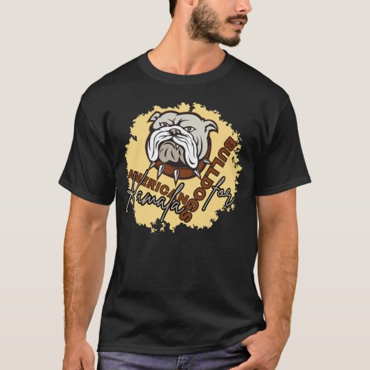 Amerikanische Bullhunde für Kamala T-Shirt (Vorderseite)