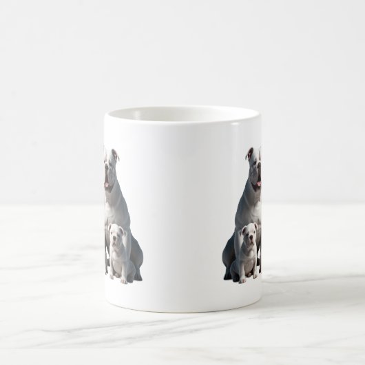 Amerikanische Bullhunde Kaffeetasse (Mittel)