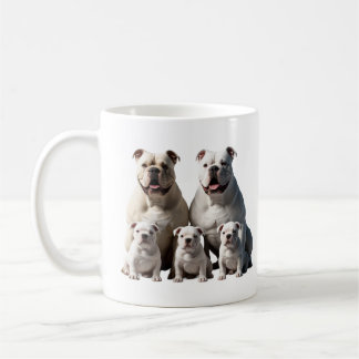 Amerikanische Bullhunde Kaffeetasse