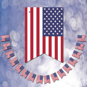Amerikanische bunting Fahnen, US-Flagge Party Wimpelkette