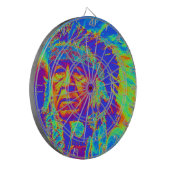 Amerikanische Chefkünstlerin Dartscheibe (Vorderseite Links)