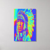 Amerikanische Chefkünstlerin Leinwanddruck (Vorderseite)