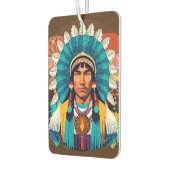 Amerikanische Chefmacht Portrait Autolufterfrischer (Links)