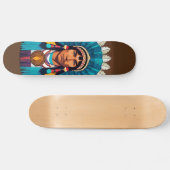 Amerikanische Chefmacht Portrait Skateboard (Horizontal)