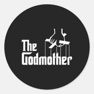 Amerikanische Clics Godmutter Der Film Not Mutter Runder Aufkleber