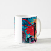 Amerikanische Comic, Retro-amerikanische Comic, Su Kaffeetasse (VorderseiteRechts)