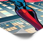 Amerikanische Comic, Retro-amerikanische Comic, Su Poster (Ecke)