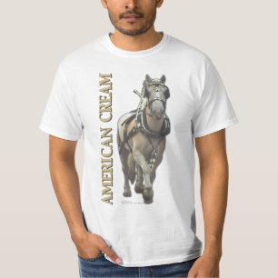 Amerikanische Creme T-Shirt