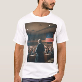 Amerikanische Demokratie in Aktion: Ikonische Zeug T-Shirt