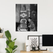 Amerikanische Destiny: 1940er Poster (Heimbüro)