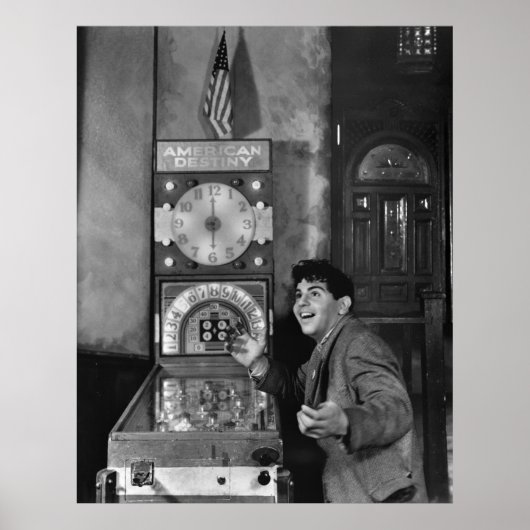 Amerikanische Destiny: 1940er Poster (Vorne)