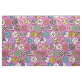 Amerikanische Donuts rosa Stoff (Fat Quarter (45,7 x 55,9 cm))