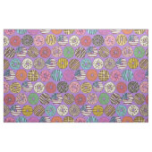 Amerikanische Donuts Veilchen Stoff (Fat Quarter (45,7 x 55,9 cm))