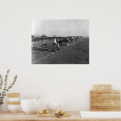 Amerikanische Doppeldecker Poster (Küche)