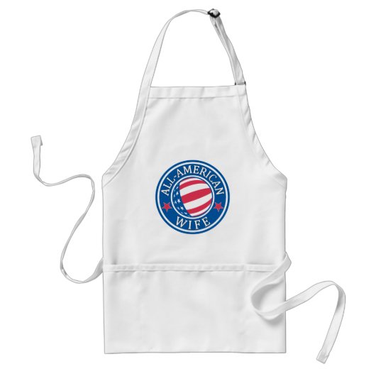 Amerikanische Ehefrau Schürze (Vorne)