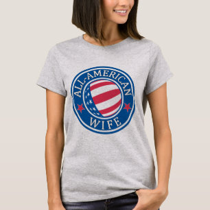 Amerikanische Ehefrau T-Shirt