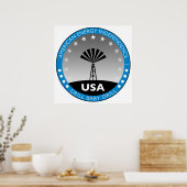 Amerikanische Energieunabhängigkeit Poster (Küche)