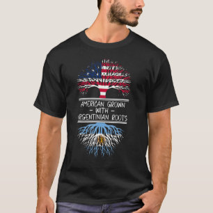 Amerikanische Entwicklung mit Argentinien Roots Ar T-Shirt