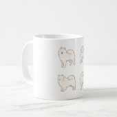 Amerikanische Eskimo-Magie Kaffeetasse (Vorderseite Links)
