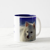 Amerikanische EskimoTasse Zweifarbige Tasse (VorderseiteRechts)