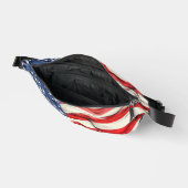 Amerikanische Fahne der Vereinigten Staaten Bauchtasche (Offen)