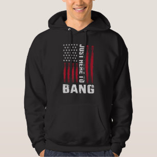 Amerikanische Fahne direkt hier zum Knall Hoodie