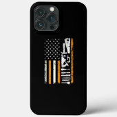 Amerikanische Fahne Holzbearbeitungsgeschenke Tisc Case-Mate iPhone Hülle (Rückseite)