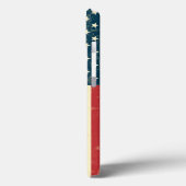 Amerikanische Fahne im Zeitalter verblasst Case-Mate iPhone Hülle (Rückseite / Links)