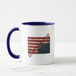 Amerikanische Fahne in Not Coffee Tasse