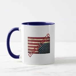 Amerikanische Fahne in Not Coffee Tasse