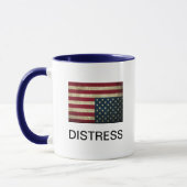 Amerikanische Fahne in Not Coffee Tasse (Links)