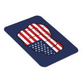 Amerikanische Fahne Magnet (Rechte Seite)