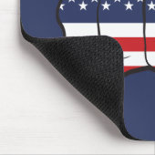 Amerikanische Fahne Mousepad (Ecke)