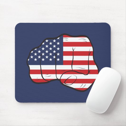 Amerikanische Fahne Mousepad (Mit Mouse)