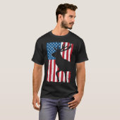 Amerikanische Fahne T-Shirt (Vorne ganz)