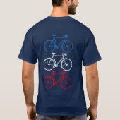 Amerikanische Farbbike T-Shirt (Rückseite)
