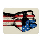 Amerikanische Faust Magnet (Horizontal)