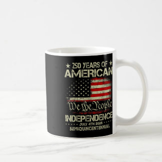 Amerikanische Feier zum 250. Jahrestag 250 Jahre U Kaffeetasse
