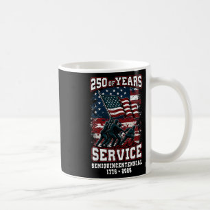 Amerikanische Feier zum 250. Jahrestag 250 Jahre U Kaffeetasse