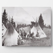 Amerikanische Fernkäfige, Montana, c.1900 (b/w) Fotoplatte (Vorderseite)