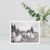 Amerikanische Fernkäfige, Montana, c.1900 (b/w) Postkarte (Stehend Vorderseite)