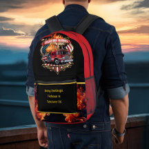 Amerikanische Feuerwehrmänner im Alltag