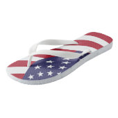 AMERIKANISCHE FLAG BADESANDALEN (Schrägansicht)