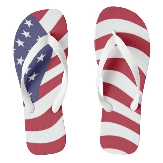 AMERIKANISCHE FLAG BADESANDALEN (Fußbett)