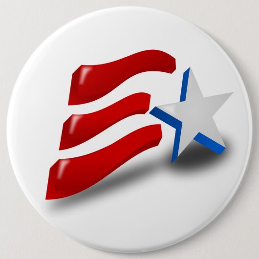 AMERIKANISCHE FLAG BUTTON (Vorderseite)