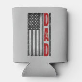 AMERIKANISCHE FLAG, DADDY, 4. JULI, VATER DAY DOSENKÜHLER (Rückseite)