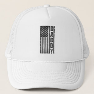 AMERIKANISCHE FLAG, DADDY, VATER DAY, PATRIOTISCHE TRUCKERKAPPE