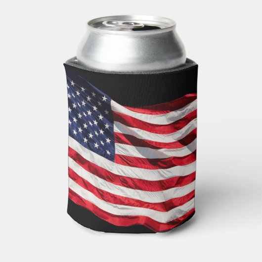 AMERIKANISCHE FLAG DOSENKÜHLER (Kanne Rückseite)