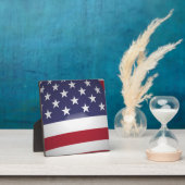 AMERIKANISCHE FLAG FOTOPLATTE (InSitu)